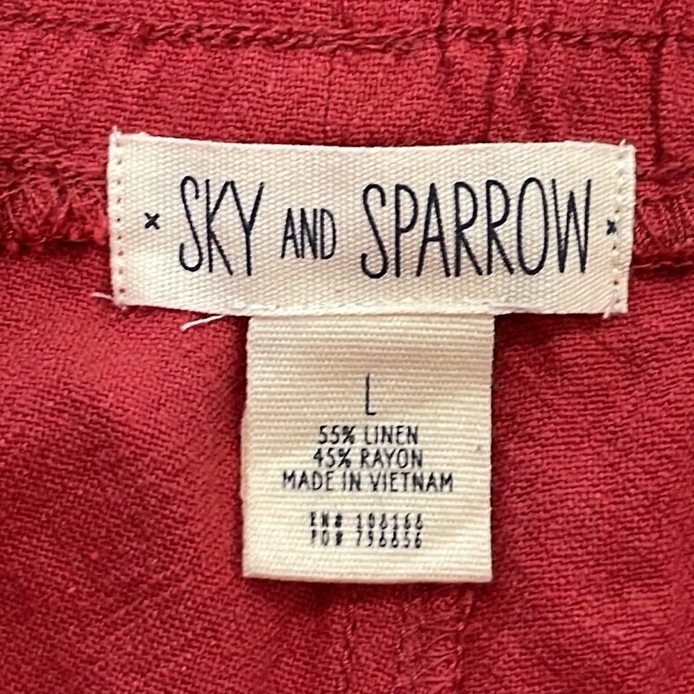 Sky and Sparrow Red Women's Shorts